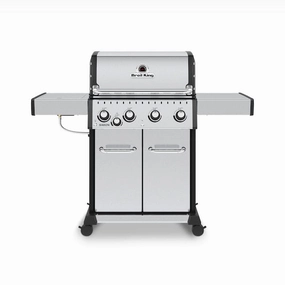 Broil King Baron S 440 PRO Infrared 4-Burner Gas Grill compact BBQ grill for small spaces