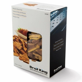 Broil King BBQ Mesquite Wood Chips outdoor kitchen cooking station with sink