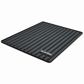 Broil King BBQ Silicone Side Shelf Mat outdoor kitchen cooking station with sink