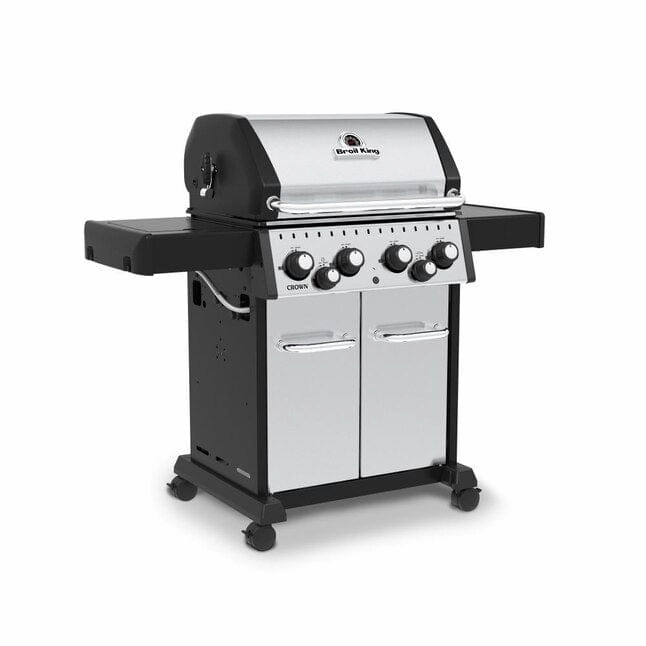 Broil King Crown S 490 Gas Grill with 4 Stainless steel Dual-Tube Burners