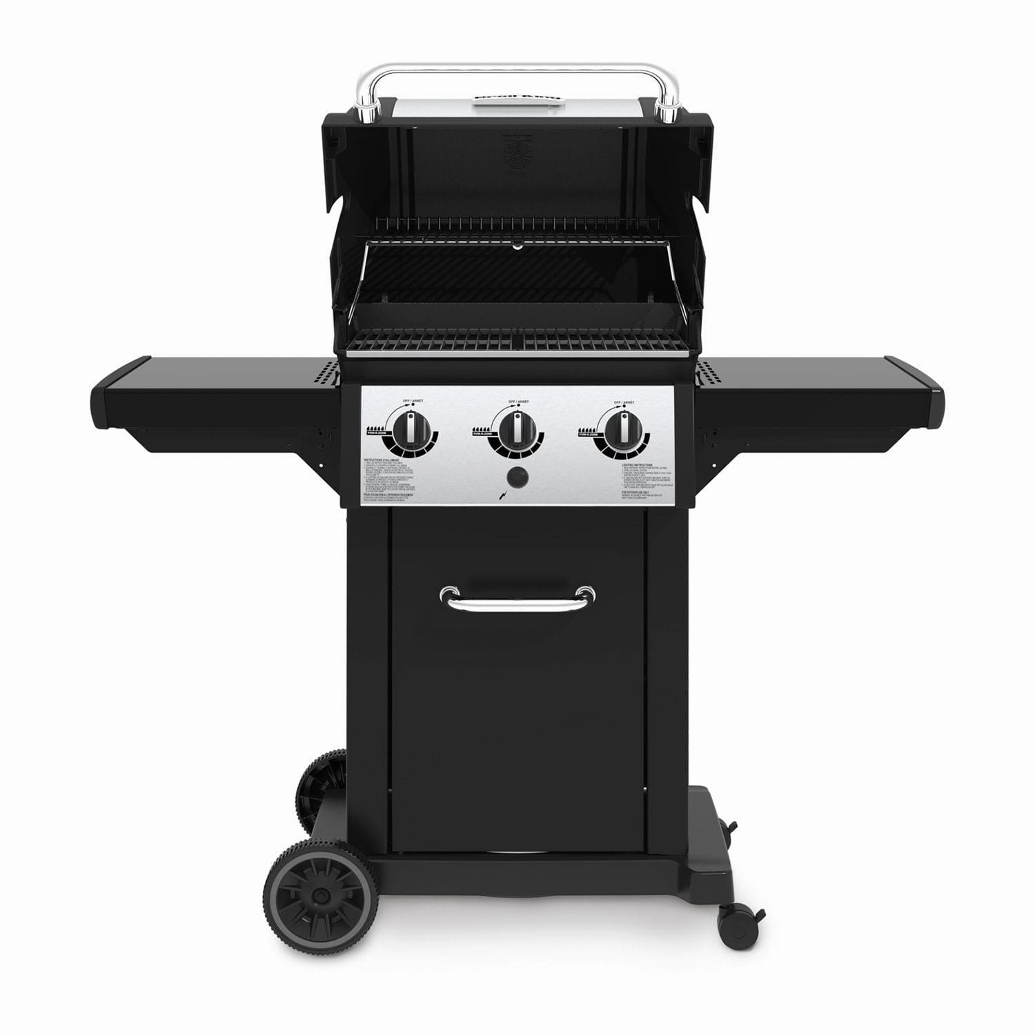 Broil King Monarch 320 Gas Grill with 3 Stainless Steel Dual-Tube Burners