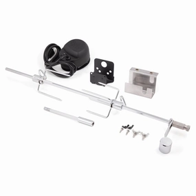 Broil King Pellet  Electric Motor Deluxe Rotisserie 60669Stainless steel BBQ tool set