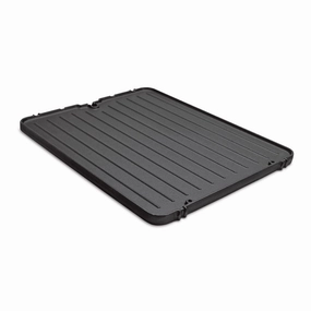 Broil King Porta-Chef Cast Iron Deluxe Griddle 11237Stainless steel BBQ tool set