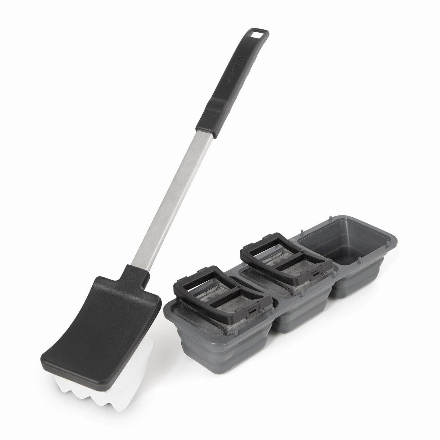 Broil King  Stainless Steel Ice Grill Brush - 65679Stainless steel BBQ tool set