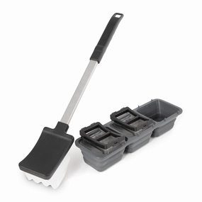 Broil King  Stainless Steel Ice Grill Brush - 65679Stainless steel BBQ tool set