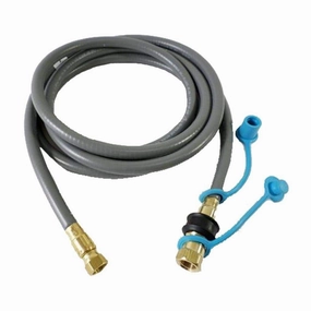 Broilmaster 12 Ft. Quick Disconnect Hose Kit NG12Stainless steel BBQ tool set