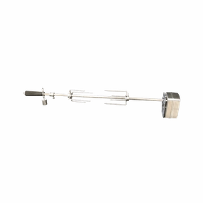 Broilmaster 32-Inch Grill Rotisserie Kit BSAMR32Stainless steel BBQ tool set