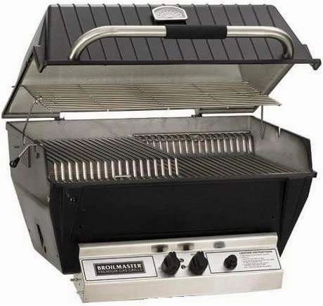 BroilMaster P3SX Super Premium Gas Grill Head compact BBQ grill for small spaces