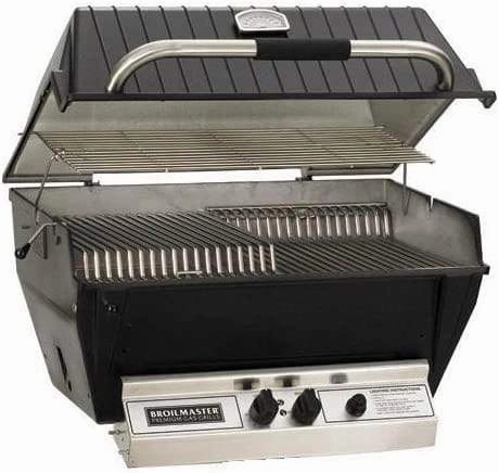 BroilMaster P3X Premium Gas Grill Head compact BBQ grill for small spaces