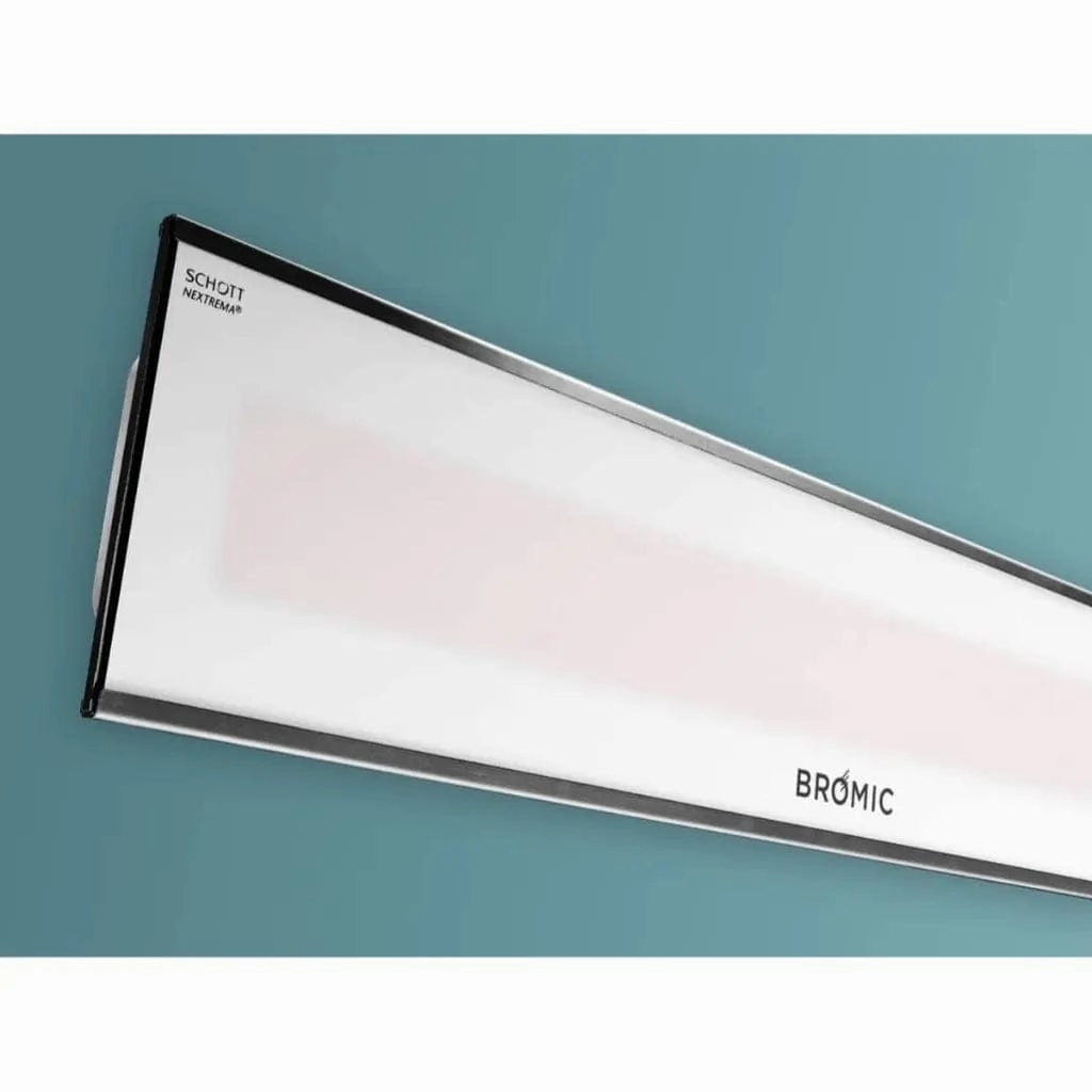 Bromic Platinum Smart-Heat Electric 2300W Outdoor Heater BH0320007 - White
