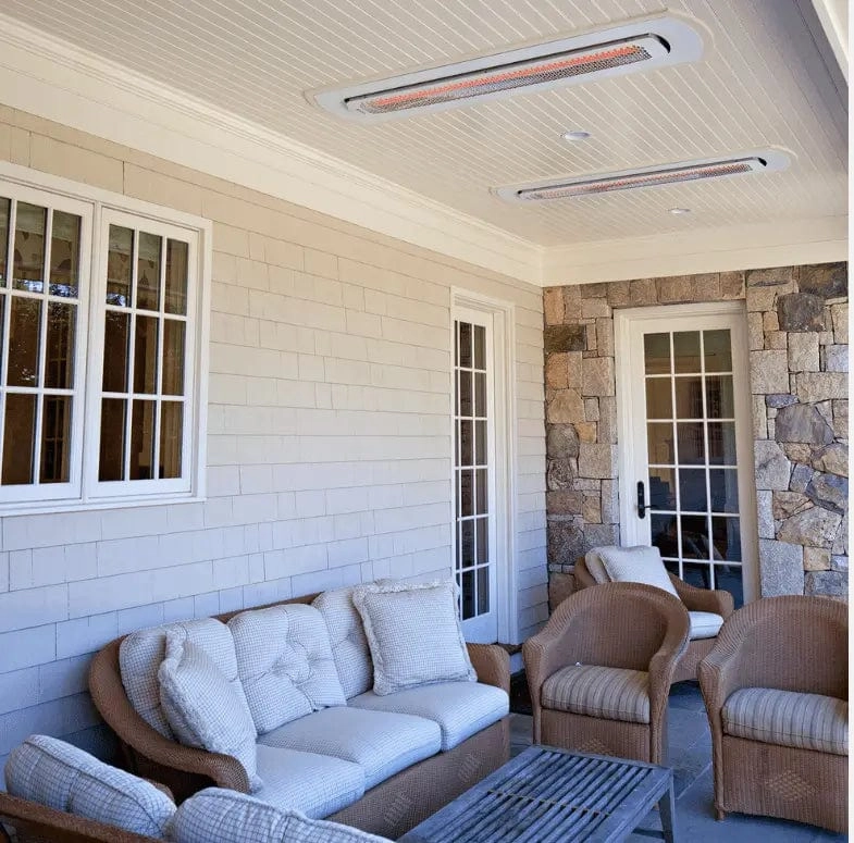 Bromic Tungsten Smart-Heat Electric 6000W Outdoor Heater BH0420013 - 56" White