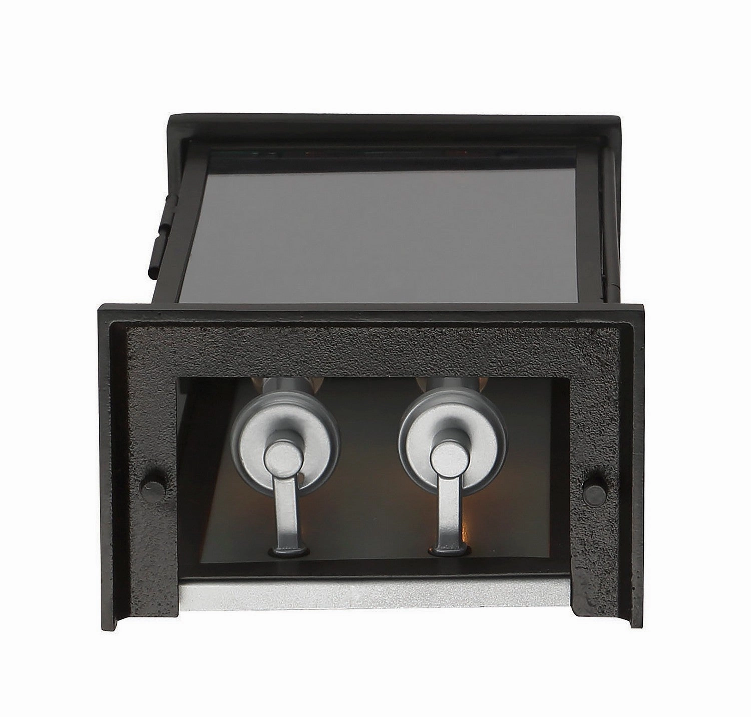 Brooke Two Light Wall Lantern Black
