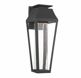 Brookline LED Outdoor Wall Lantern Matte BlackOutdoor wall sconces with motion sensor