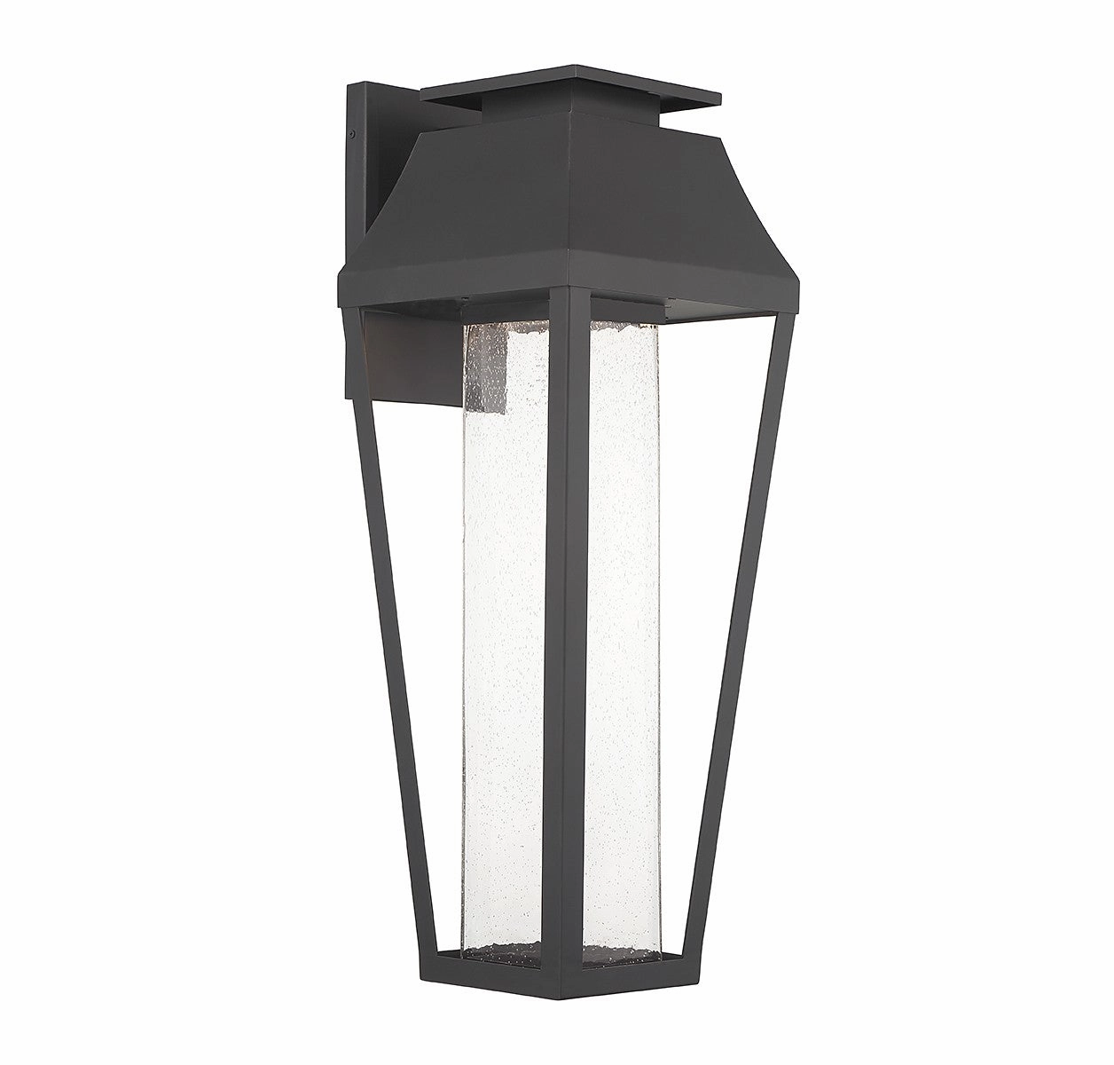 Brookline LED Outdoor Wall Lantern Matte Black