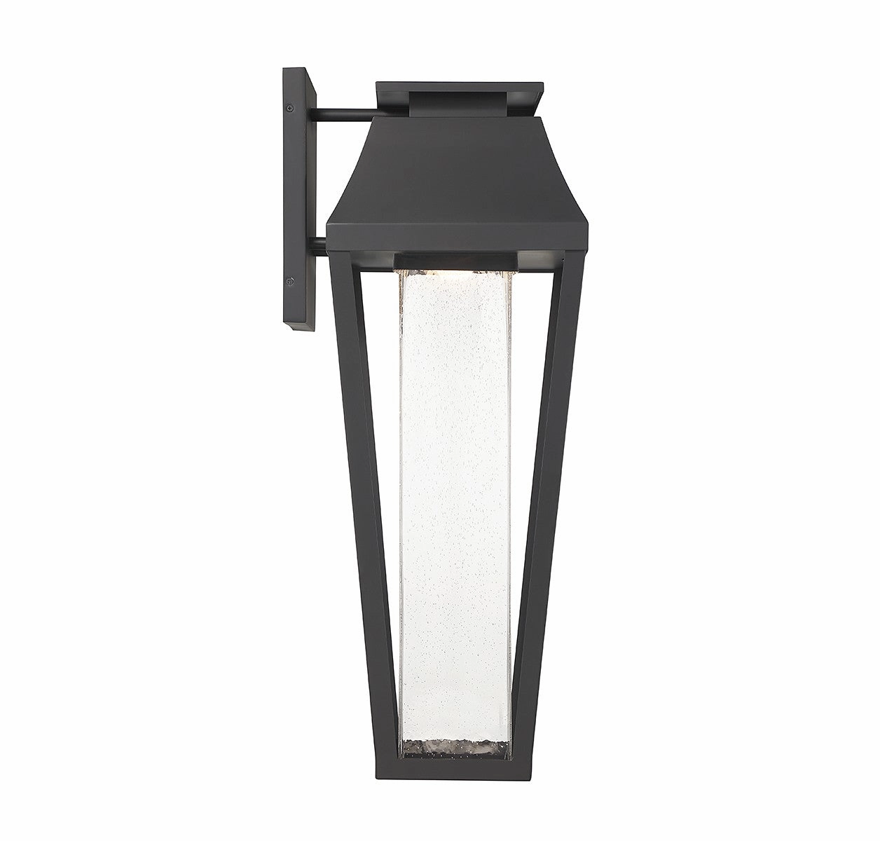 Brookline LED Outdoor Wall Lantern Matte Black