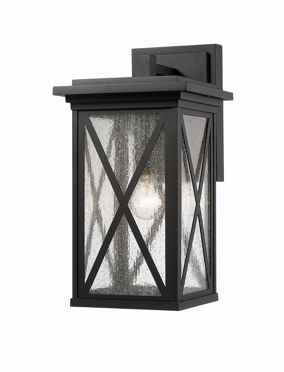 Brookside One Light Outdoor Wall Light BlackOutdoor wall sconces with motion sensor