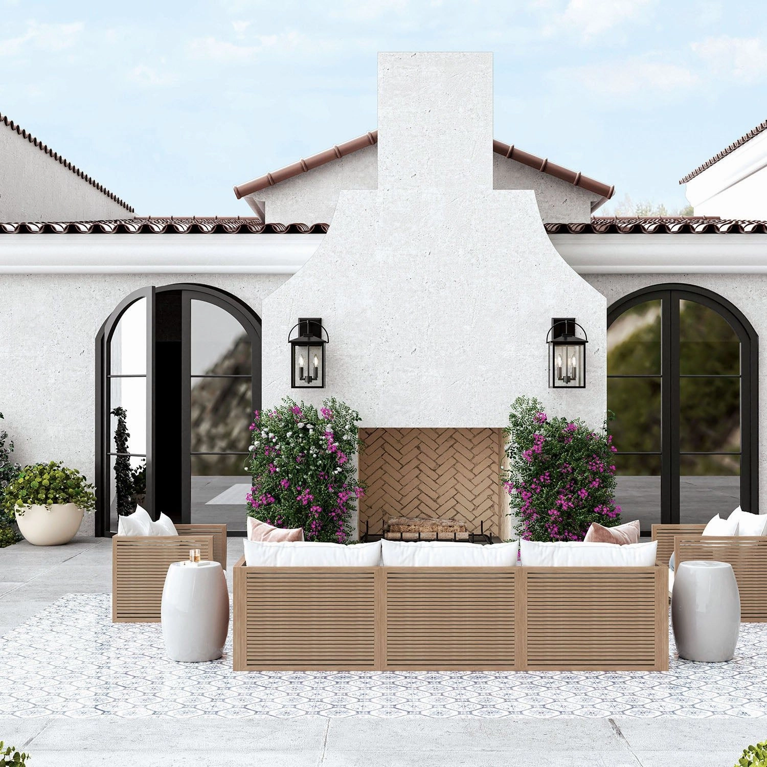 Bryson 4-Light Outdoor Wall Lantern