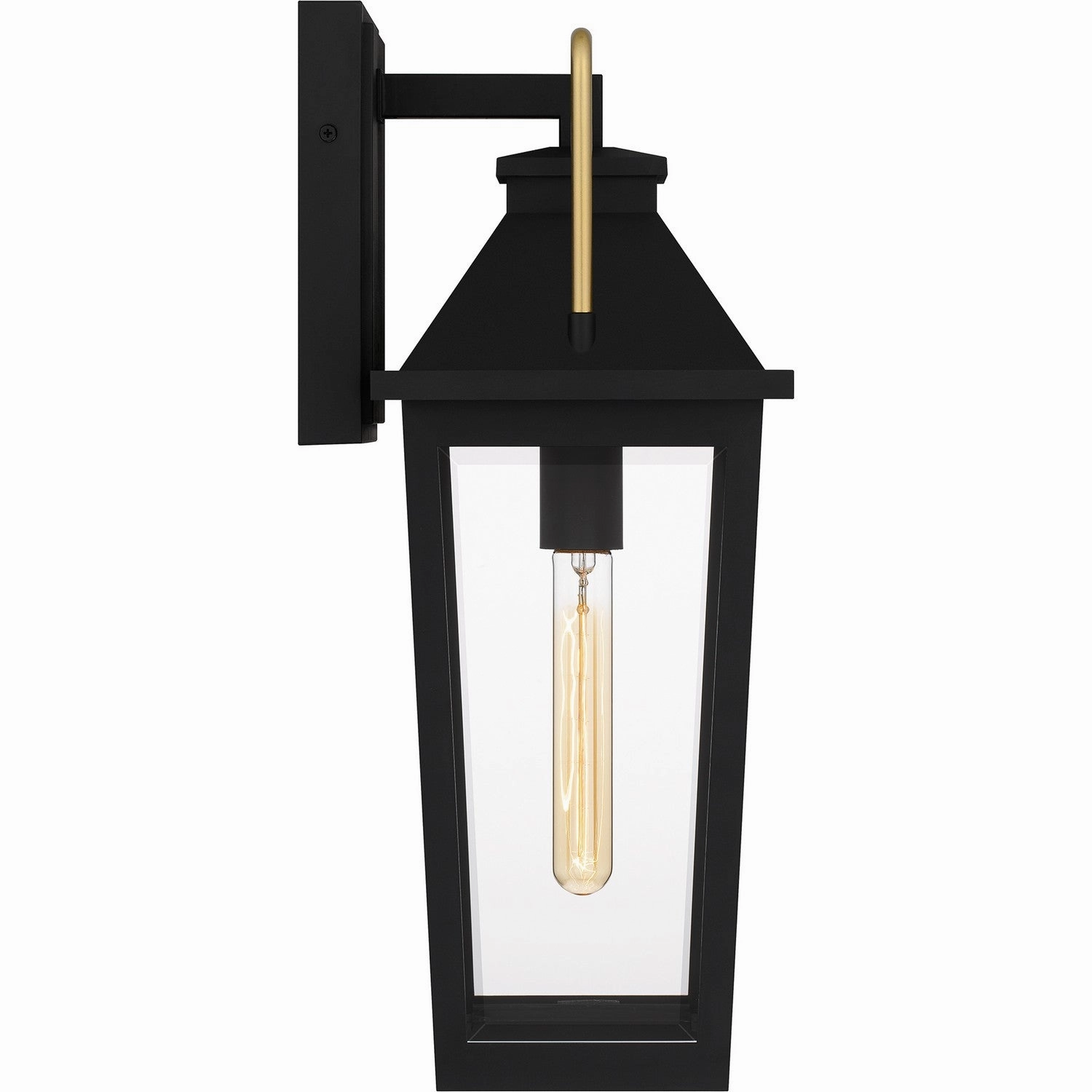 Buckley One Light Outdoor Wall Mount Matte Black