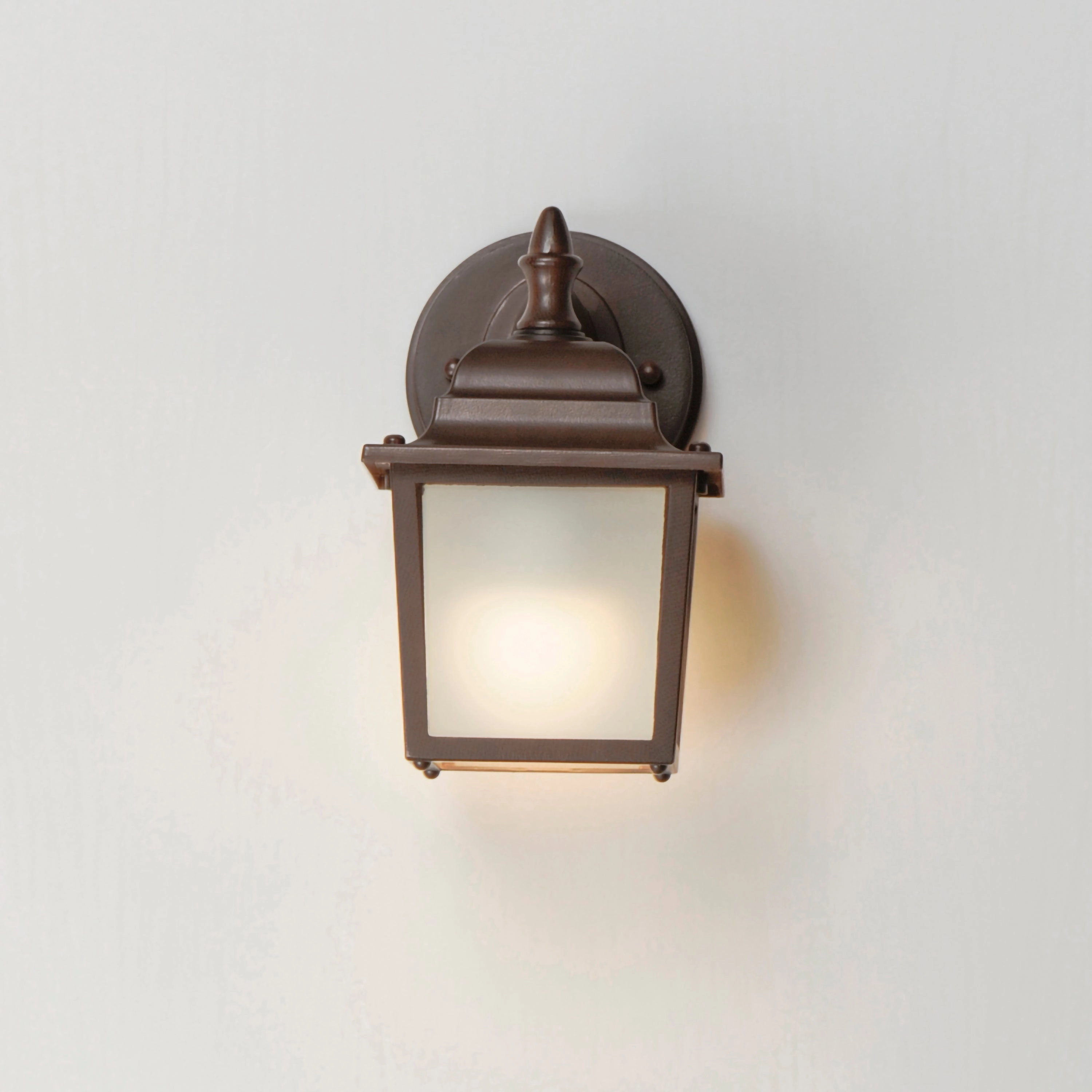 Builder Cast LED E26 LED Outdoor Wall Sconce Empire Bronze