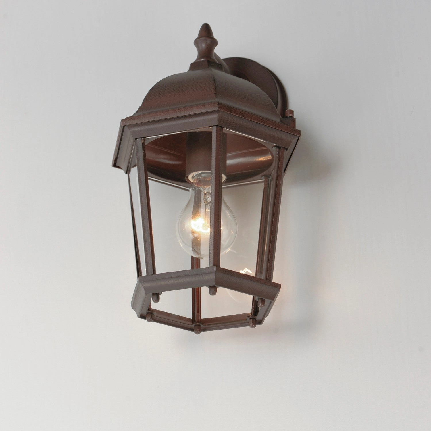 Builder Cast One Light Outdoor Wall Lantern Empire Bronze