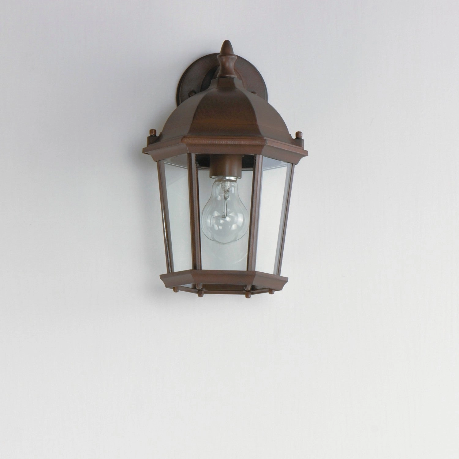 Builder Cast One Light Outdoor Wall Lantern Empire Bronze