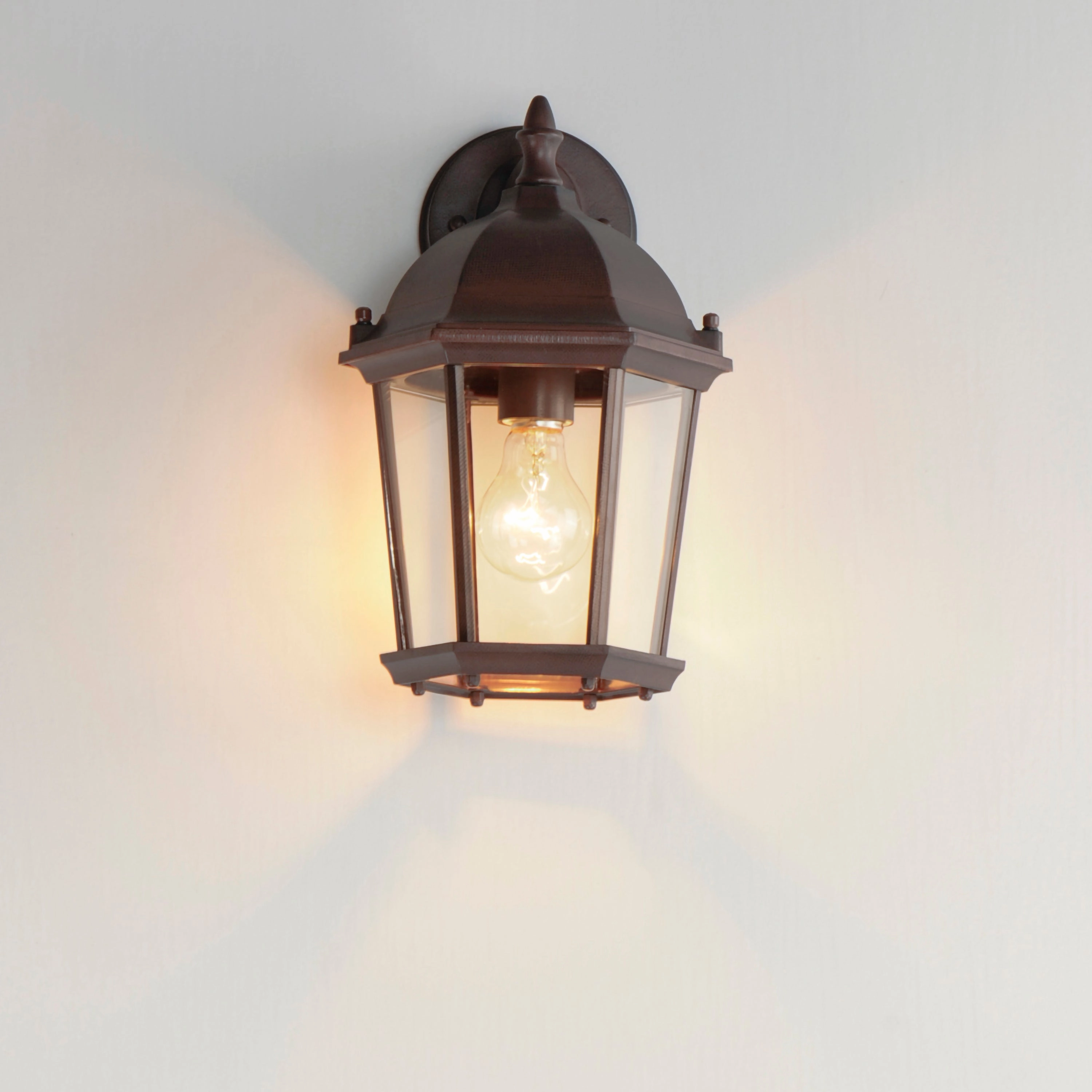 Builder Cast One Light Outdoor Wall Lantern Empire Bronze