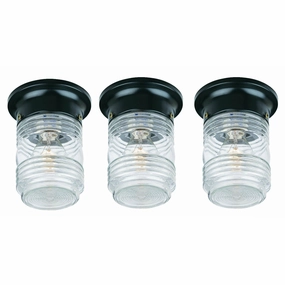 Builder's Choice Outdoor Ceiling Light (3 Pack)Weatherproof outdoor lighting