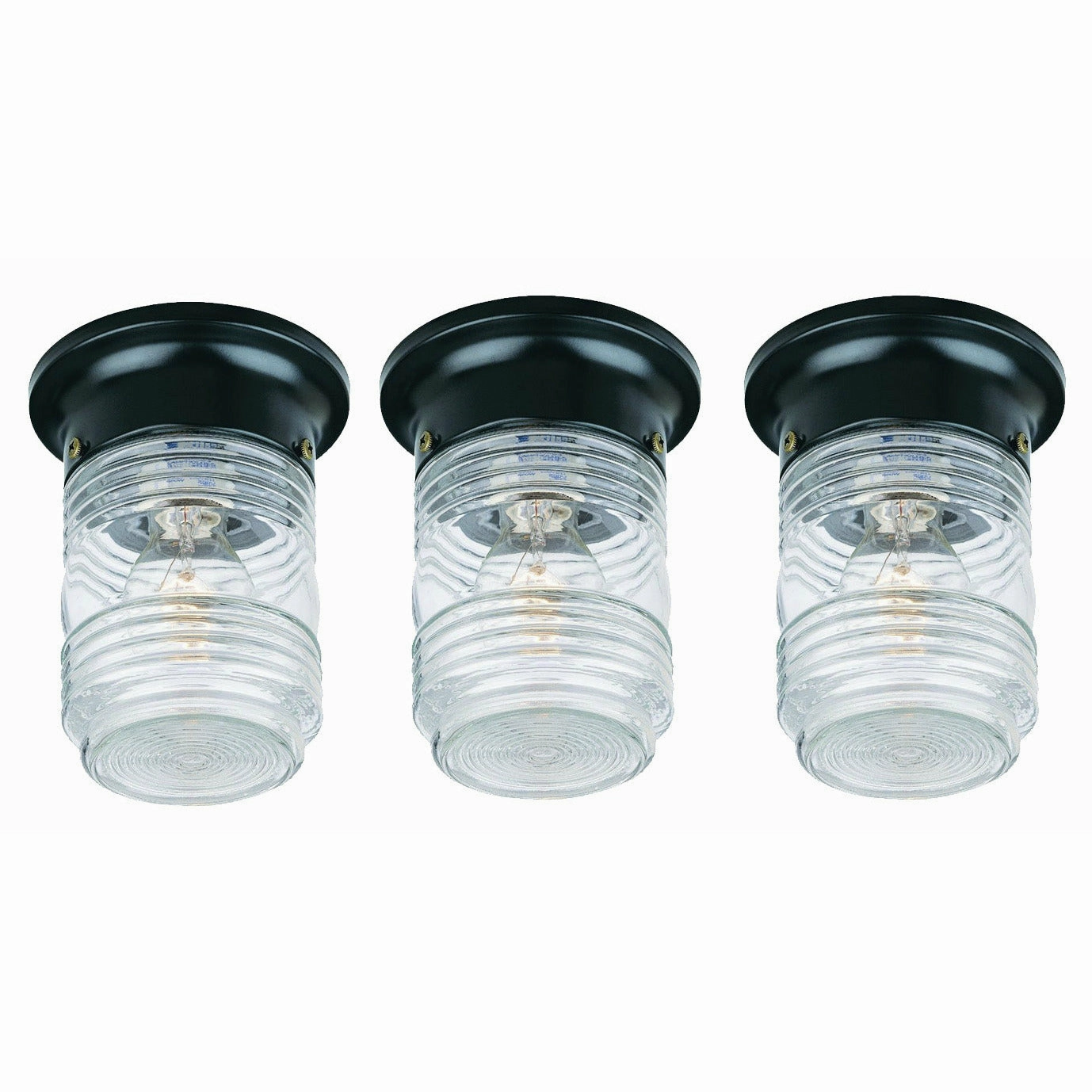Builder's Choice Outdoor Ceiling Light (3 Pack)Weatherproof outdoor lighting