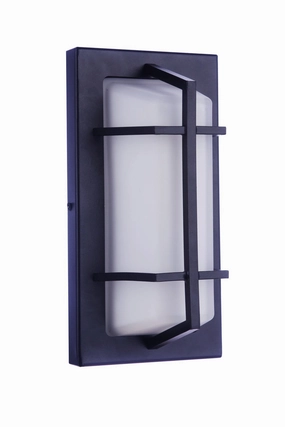 Bulkhead Rectangular One Light Outdoor Bulkhead Textured BlackOutdoor wall sconces with motion sensor