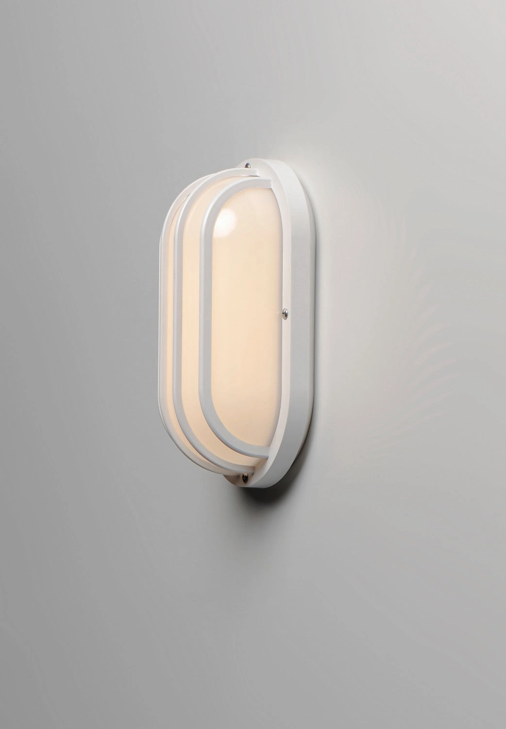 Bulwark LED Outdoor Wall Sconce White