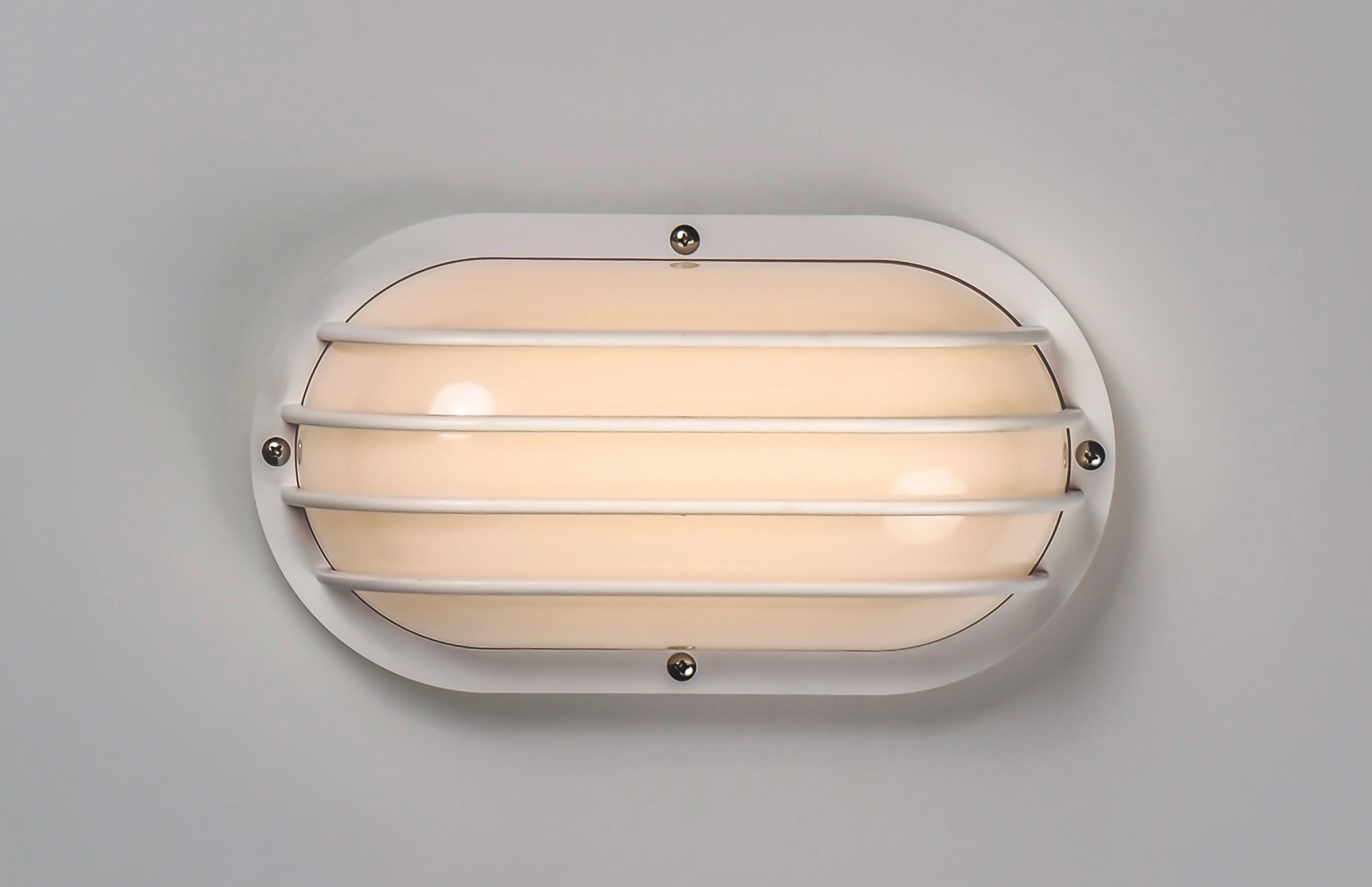 Bulwark LED Outdoor Wall Sconce White