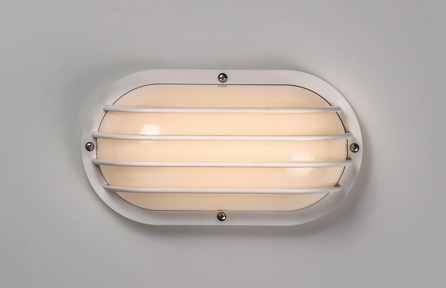Bulwark LED Outdoor Wall Sconce White