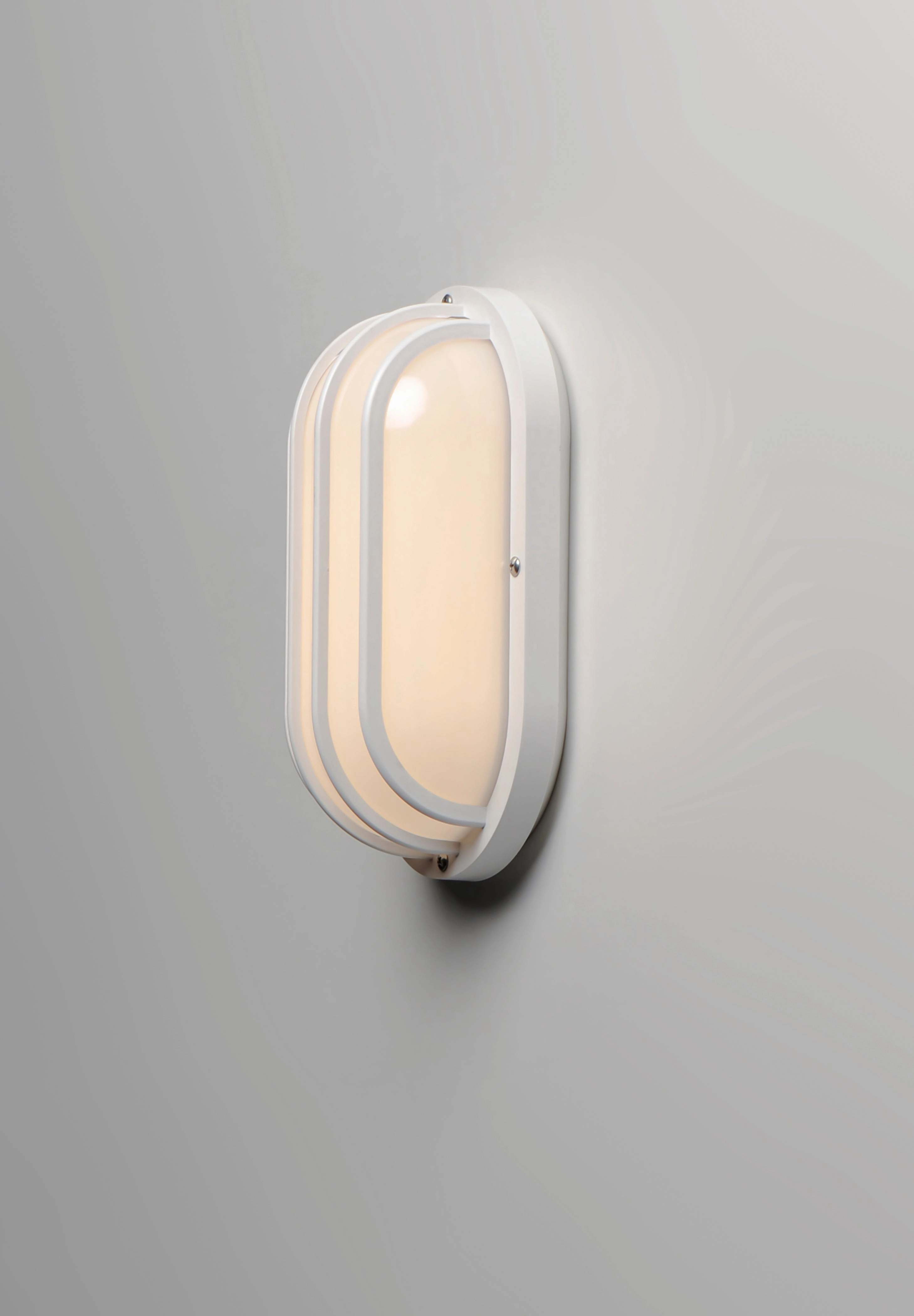 Bulwark LED Outdoor Wall Sconce White