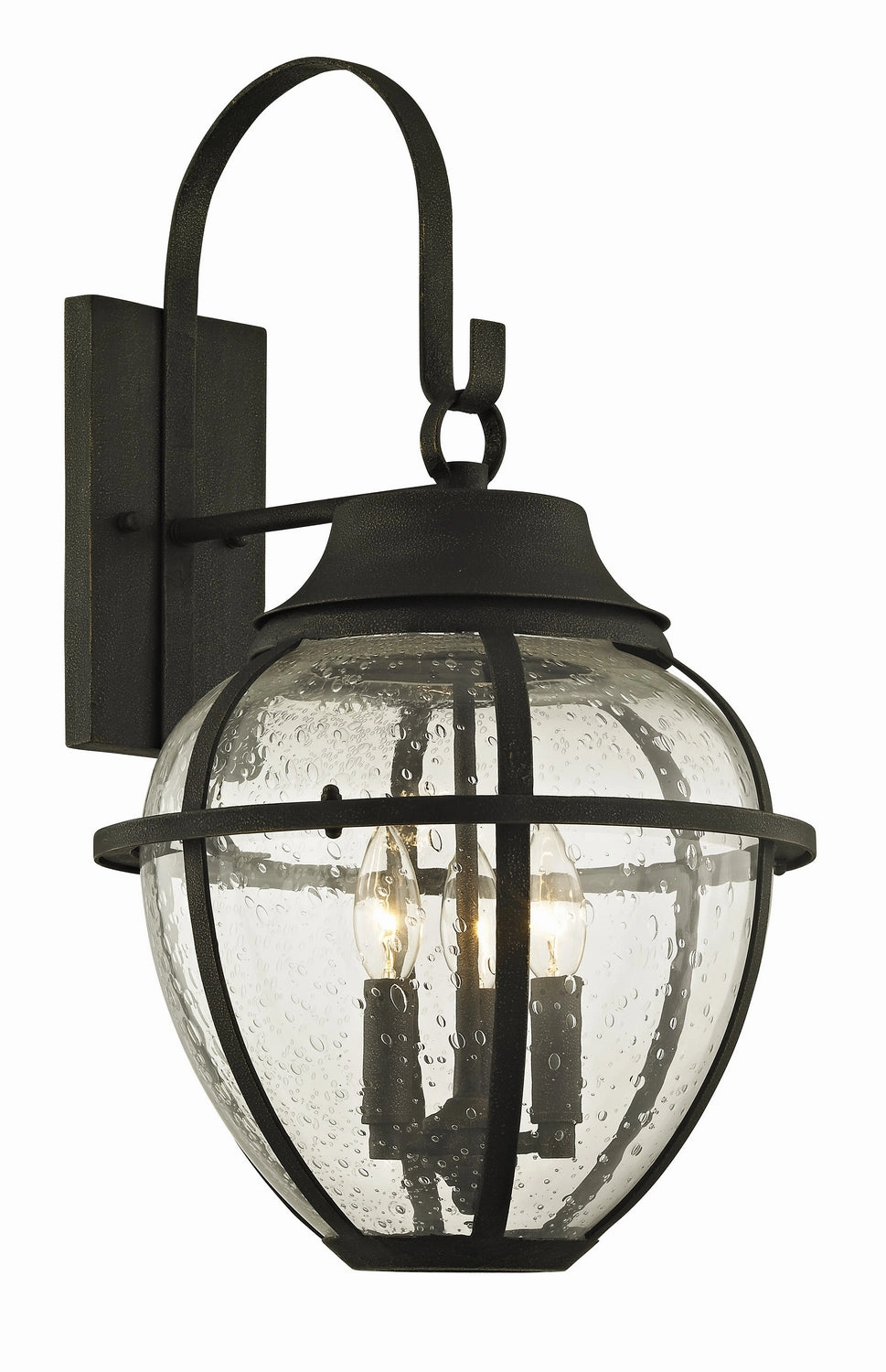 Bunker Hill Three Light Wall Lantern Vintage BronzeOutdoor wall sconces with motion sensor