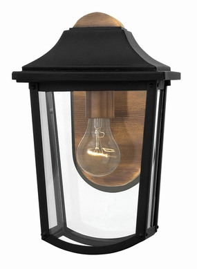 Burton LED Wall Mount BlackOutdoor wall sconces with motion sensor