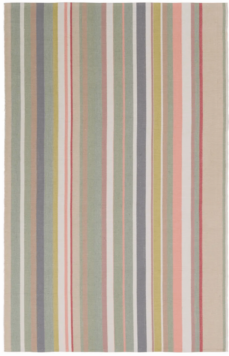 Cabana Sorbet Striped Rugwaterproof outdoor patio rug