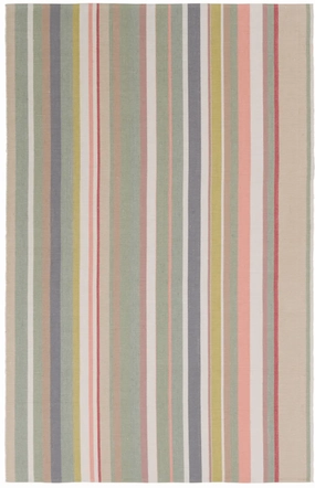 Cabana Sorbet Striped Rugwaterproof outdoor patio rug