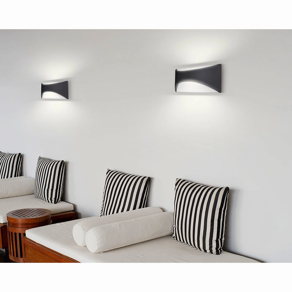 Cabo LED 12" Exterior Wall Arc Up/DownWeatherproof outdoor lighting