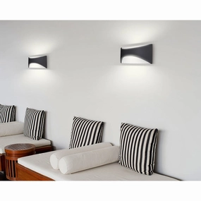 Cabo LED 12" Exterior Wall Arc Up/DownWeatherproof outdoor lighting