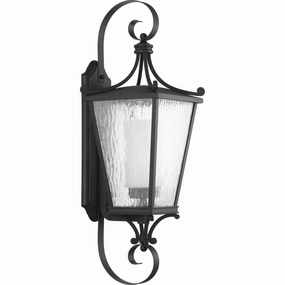 Cadence One Light Wall Lantern BlackOutdoor wall sconces with motion sensor
