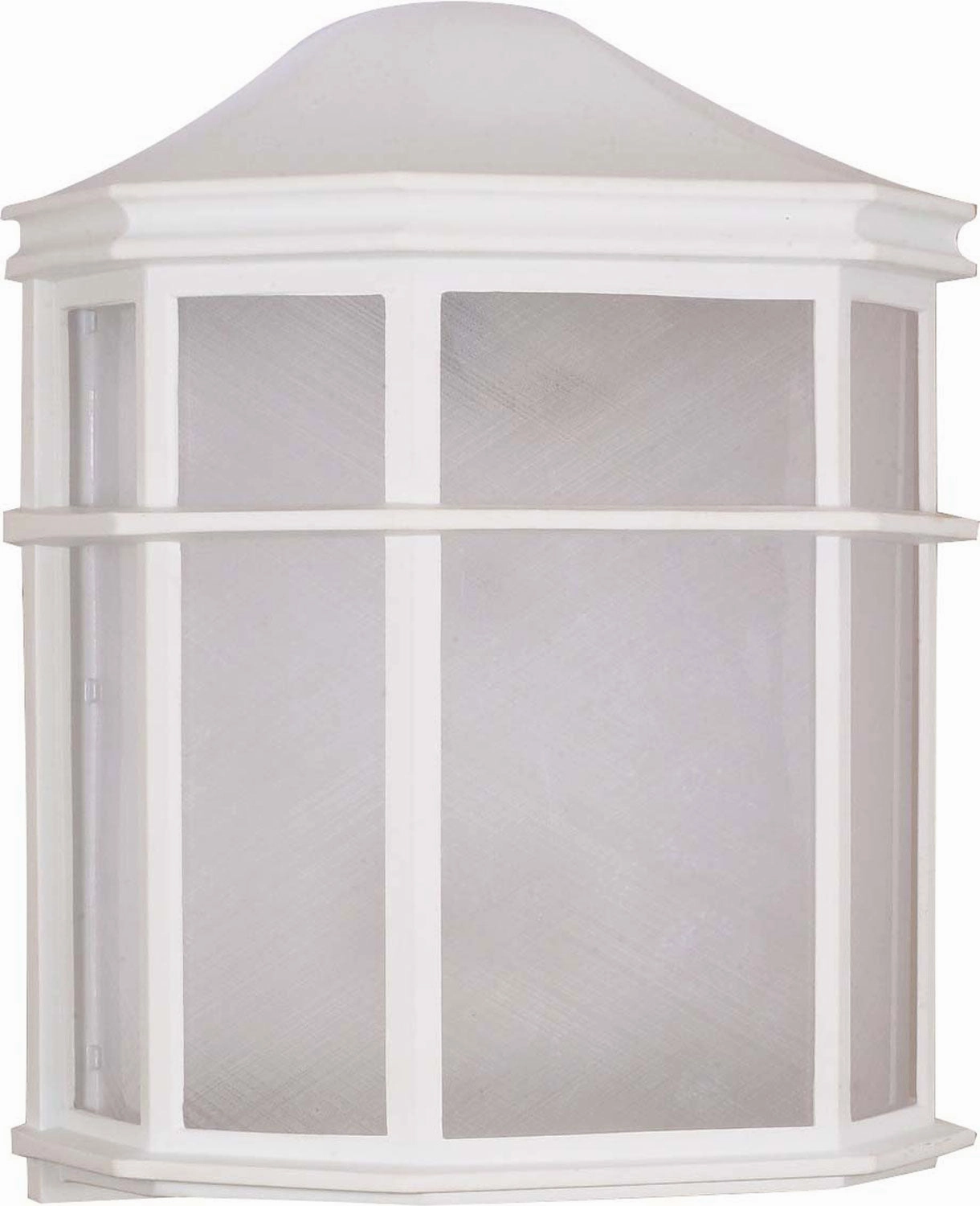 Cage Lantern One Light Wall Lantern WhiteOutdoor wall sconces with motion sensor