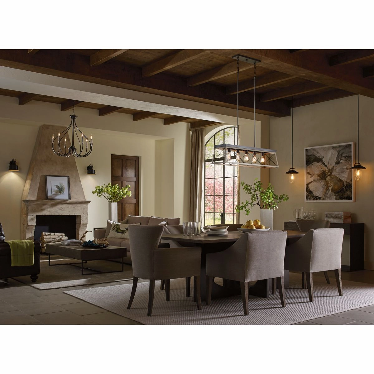 Callahan Led LED Wall Lantern Antique Bronze