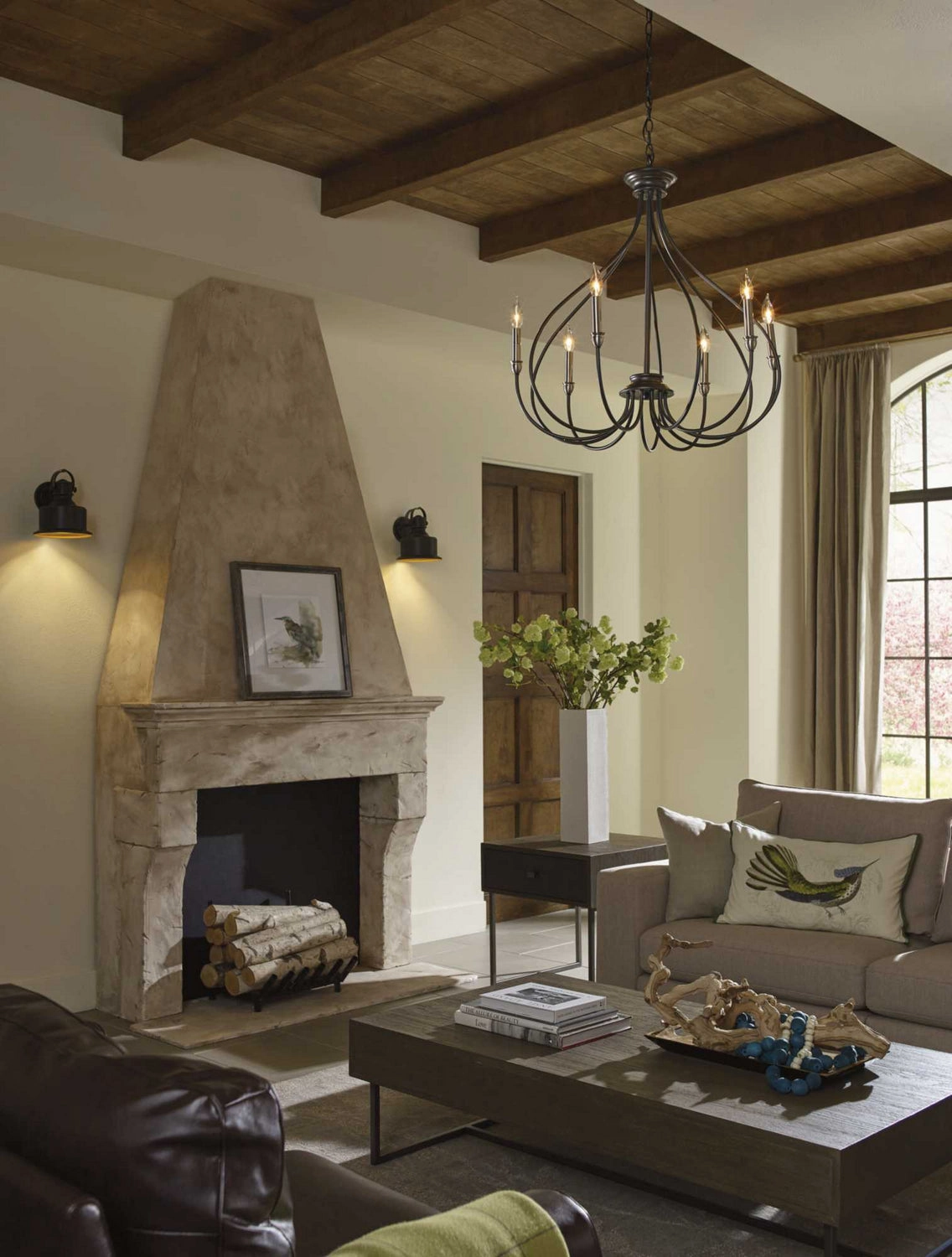 Callahan Led LED Wall Lantern Antique Bronze