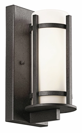 Camden One Light Outdoor Wall Mount Anvil IronOutdoor wall sconces with motion sensor