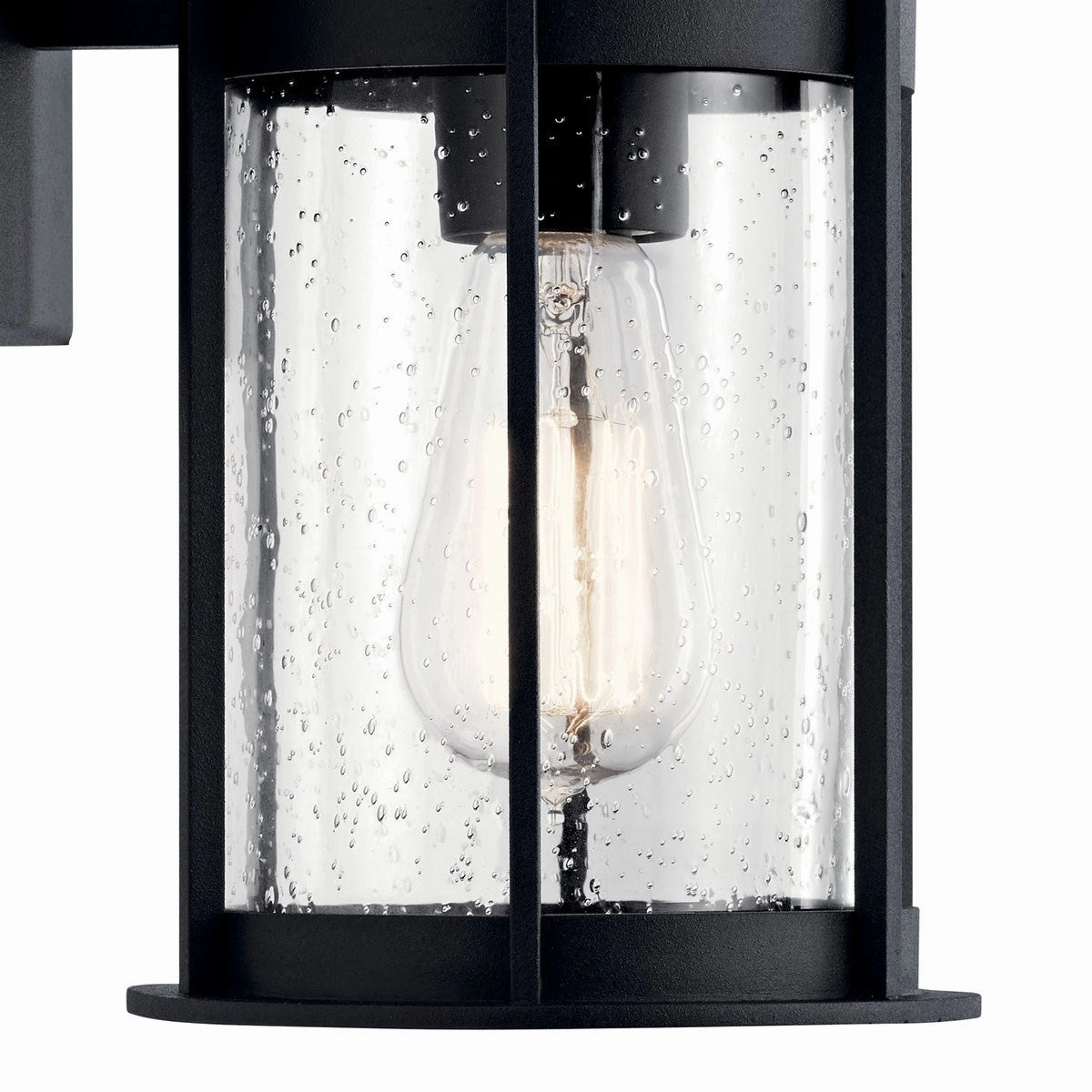 Camillo One Light Outdoor Wall Mount Textured Black
