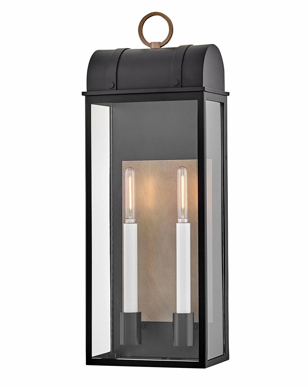 Campbell LED Outdoor Wall Mount BlackOutdoor wall sconces with motion sensor