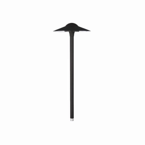 Canopy LED Area Light Black On AluminumDecorative outdoor post lights