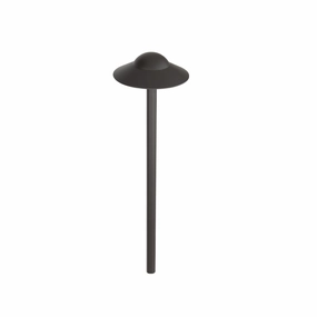 Canopy LED Canopy Path Light Bronze On BrassDecorative outdoor post lights