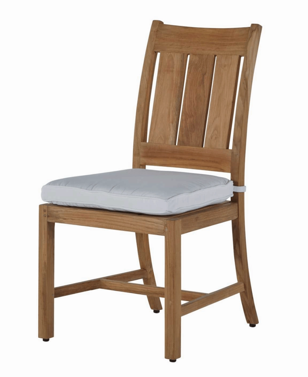 Cape Cod Dining Side Chair - Natural Teakweatherproof teak dining table and chairs
