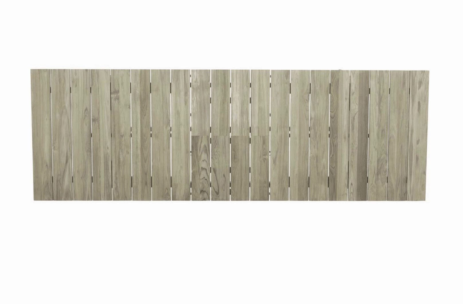 Cape Cod Outdoor Extension Dining Table - Natural or Oyster Teak